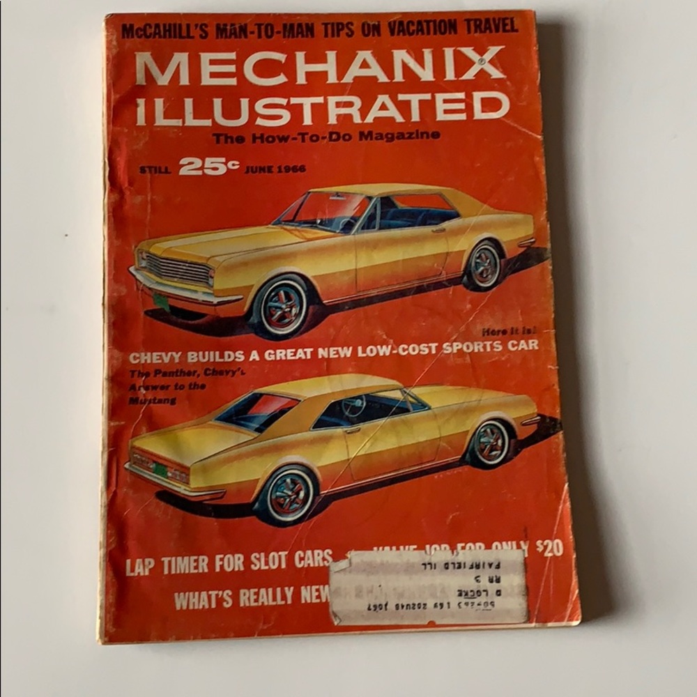 Mechanix Illustrated June 1966 Chevy Panther